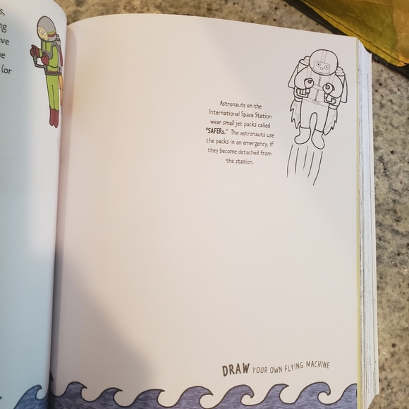 MEGADOODLE! Doodling, Fascinating Facts, Kids Book, Learn to Draw, Quiet Time - Picture 3 of 7